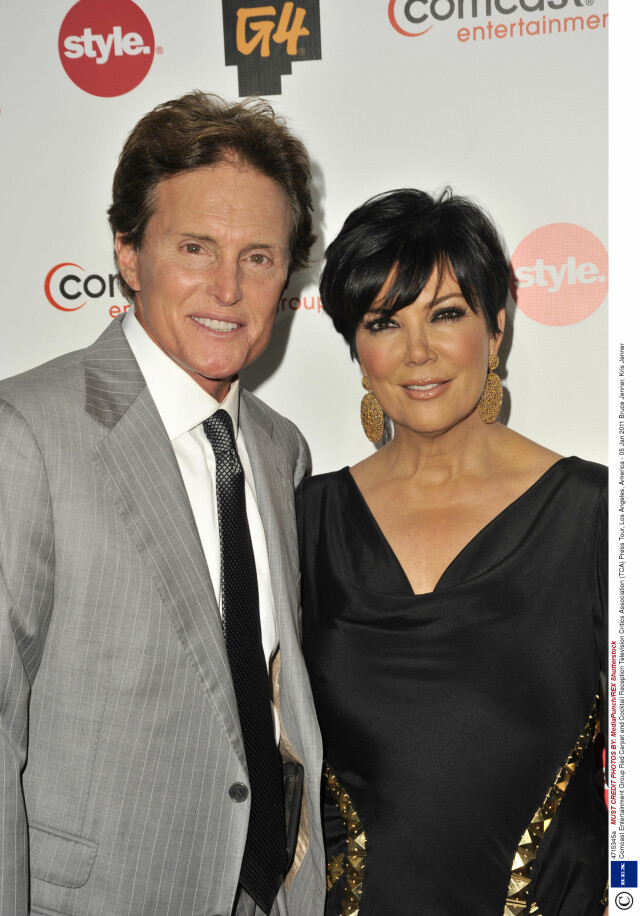DEN GANG DA: Caitlyn Jenner da hun fremdeles het Bruce. Her med sin tidligere kone Kris Jenner i 2011. Foto: NTB Scanpix DEN GANG DA: Caitlyn Jenner da hun fremdeles het Bruce. Her med sin tidligere kone Kris Jenner i 2011. Foto: NTB Scanpix